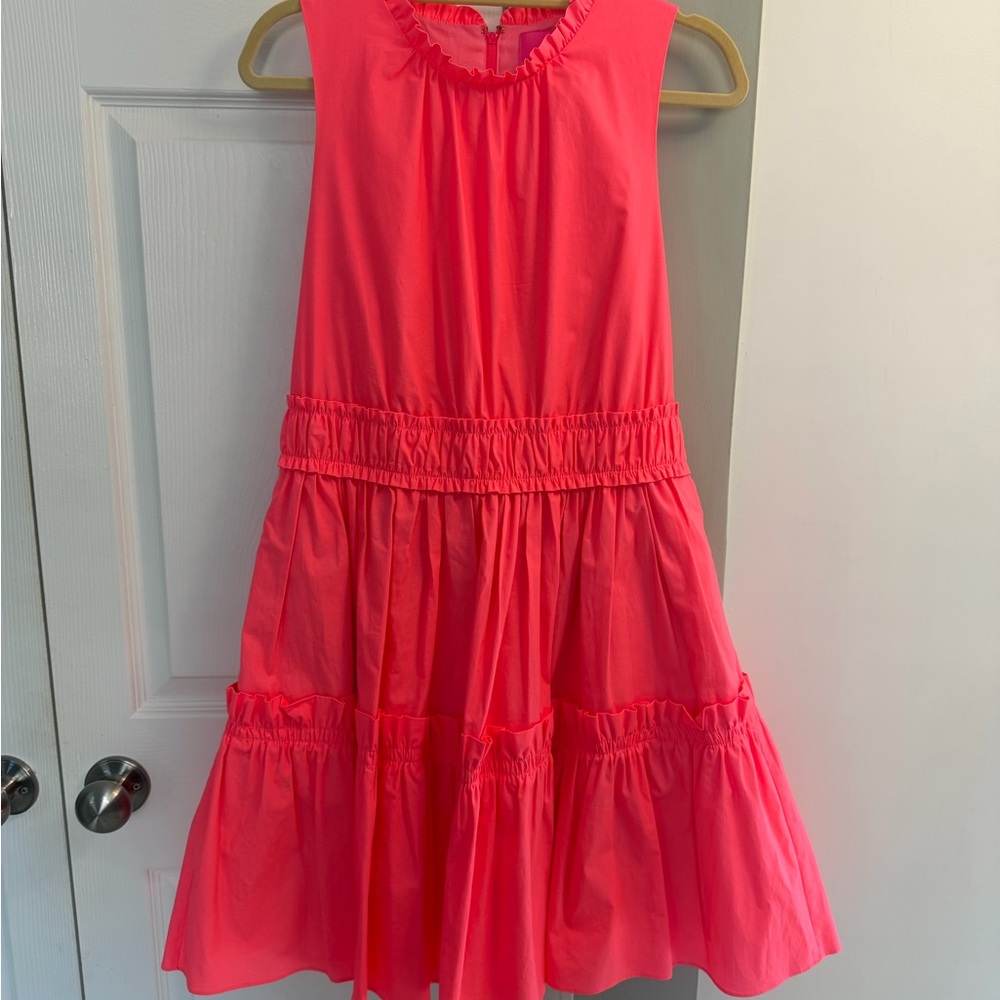 Lilly Pulitzer Vibrant Pink Sleeveless Dress